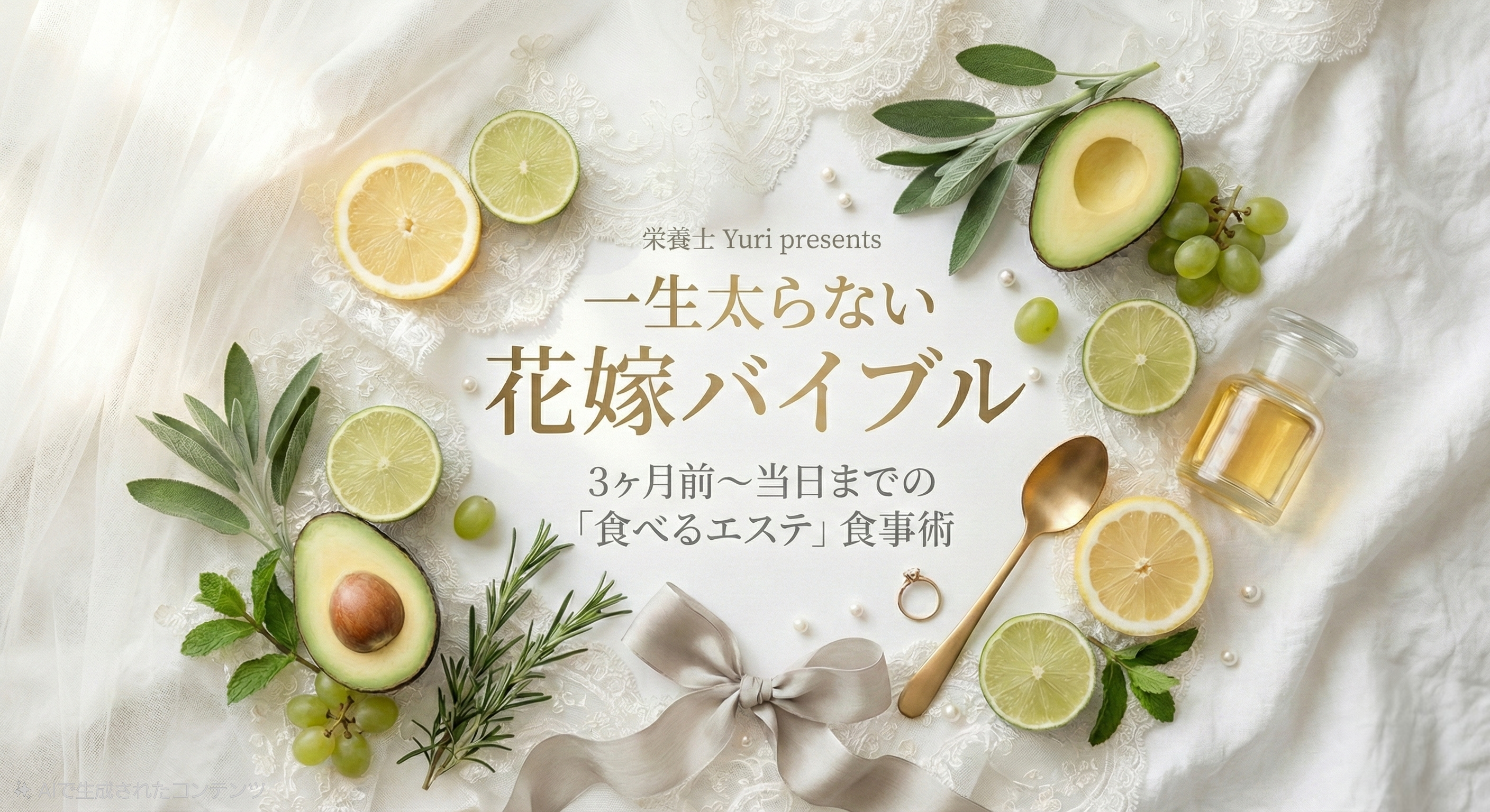 一生太らない花嫁バイブル